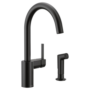 M7165BL Align Single Handle Kitchen Faucet - Matte Black