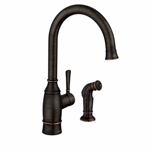 M87506BRB Noell Single Handle Kitchen Faucet - Mediterranean Bronze