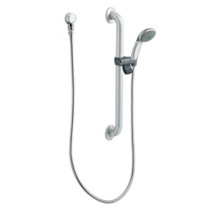 M52224GBM15 Hand Held Shower - Slide Bar Mount Shower Accessory - Chrome M52224GBM15 Hand Held Shower - Slide Bar Mount Shower Accessory - Chrome