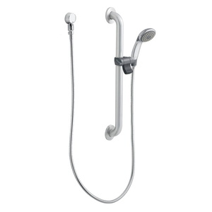 M52224GBM25 Hand Held Shower - Slide Bar Mount Shower Accessory - Brushed Nickel M52224GBM25 Hand Held Shower - Slide Bar Mount Shower Accessory - Brushed Nickel