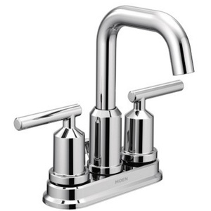 MOE6150 Gibson 4'' Centerset Bathroom Faucet - Chrome