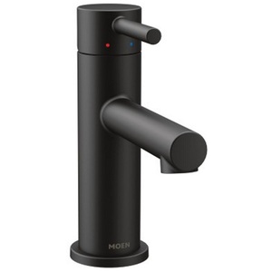 M6190BL Align Single Hole Bathroom Faucet - Matte Black