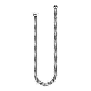 MA726WR Hose Hand Shower Hose Shower Accessory - Wrought Iron