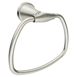 MMY4886BN Tiffin Towel Ring Bathroom Accessory - Brushed Nickel MMY4886BN Tiffin Towel Ring Bathroom Accessory - Brushed Nickel