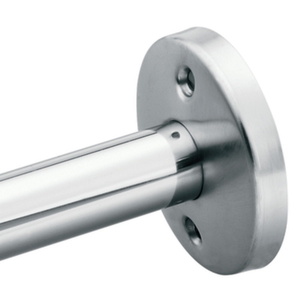 MOE585 Shower Rod Shower Curtain Rod - Satin Stainless