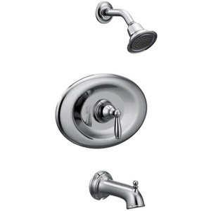 MT2157EP/M2520 Brantford One Handle Tub & Shower Faucet - Chrome