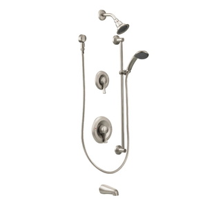 MT8343CBN Shower Faucet Trim Trim Kit - Classic Brushed Nickel MT8343CBN Shower Faucet Trim Trim Kit - Classic Brushed Nickel