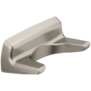 MP5030BN Contemporary Robe Hook Bathroom Accessory - Brushed Nickel