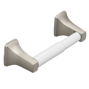 MP5080BN Contemporary Paper Holder Bathroom Accessory - Brushed Nickel