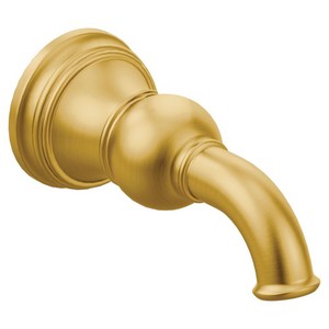 MS12105BG Weymouth Tub Spout Shower Accessory - Brushed Gold MS12105BG Weymouth Tub Spout Shower Accessory - Brushed Gold