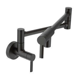 MS665BL Modern Pot Filler Kitchen Faucet - Matte Black MS665BL Modern Pot Filler Kitchen Faucet - Matte Black