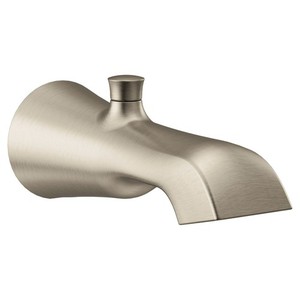 MS989BN Flara Tub Spout Shower Accessory - Brushed Nickel