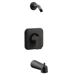 MT2473NHBL Genta Tub & Shower Faucet Trim Trim Kit - Matte Black