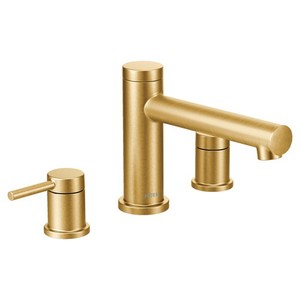 MT393BG/M4792 Align Deck Mount Tub Faucet - Brushed Gold