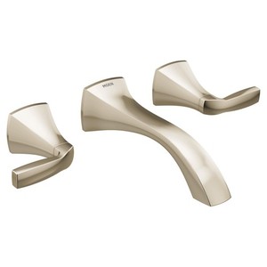 MT6906NL/M9700 Voss Wall Mount Bathroom Faucet Bathroom Faucet - Polished Nickel