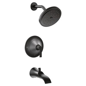 MTS2203BL/M2520 Doux One Handle Tub & Shower Faucet - Matte Black