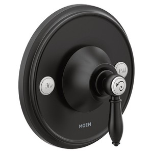 MTS3210BL/MOE2510 Weymouth Non-Thermostatic Valve Custom Shower Valve - Matte Black