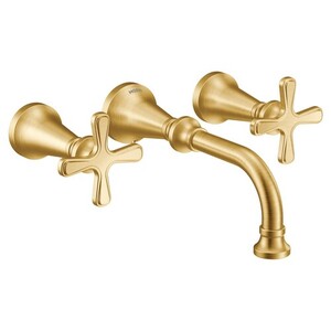 MTS44105BG/M9700 Colinet Wall Mount Bathroom Faucet Bathroom Faucet - Brushed Gold