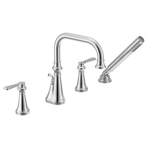 MTS44504/M9792 Colinet Deck Mount With Handshower Tub Faucet - Chrome