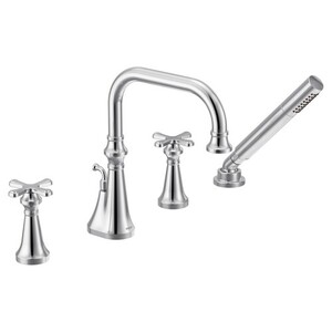 MTS44506/M9792 Colinet Deck Mount With Handshower Tub Faucet - Chrome