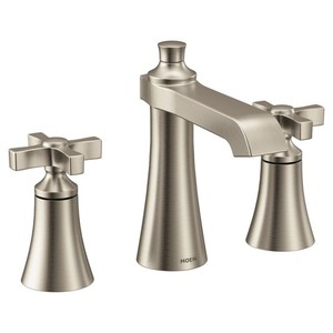 MTS6985BN/M9000 Flara 8'' Widespread Bathroom Faucet - Brushed Nickel