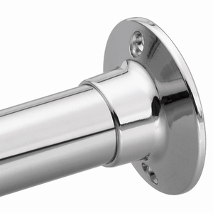 M635 Donner Shower Rod Shower Curtain Rod - Chrome