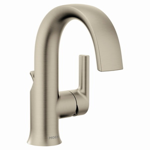 MS6910BN Doux Single Hole Bathroom Faucet - Brushed Nickel