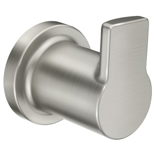 MY1103BN Rinza Robe Hook Bathroom Accessory - Brushed Nickel