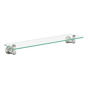 MY2690BN Banbury Vanity Shelf Bathroom Accessory - Brushed Nickel MY2690BN Banbury Vanity Shelf Bathroom Accessory - Brushed Nickel