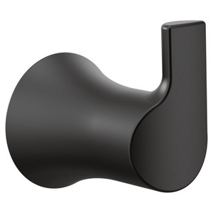 CYB0203BL Doux Robe Hook Bathroom Accessory - Matte Black