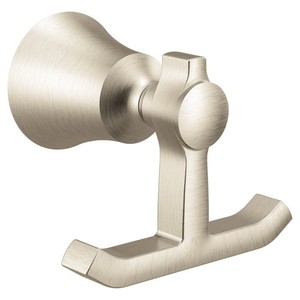 MYB0303BN Flara Robe Hook Bathroom Accessory - Brushed Nickel