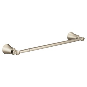 MYB0318BN Flara Towel Bar Bathroom Accessory - Brushed Nickel