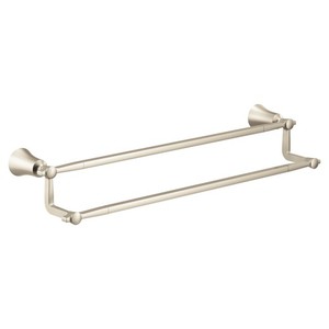 MYB0322BN Flara Towel Bar Bathroom Accessory - Brushed Nickel