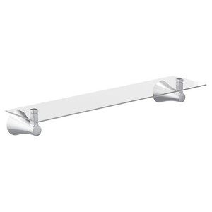 MYB0390CH Flara Vanity Shelf Bathroom Accessory - Chrome