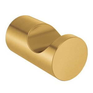 MYB0403BG Align Robe Hook Bathroom Accessory - Brushed Gold