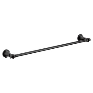 MYB0524BL Colinet Towel Bar Bathroom Accessory - Matte Black