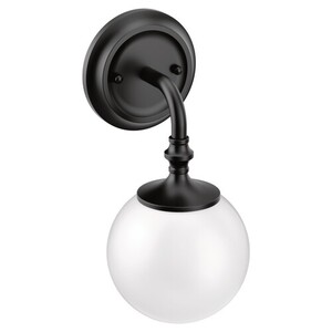 MYB0561BL Colinet 1 Bulb Wall Sconce - Matte Black