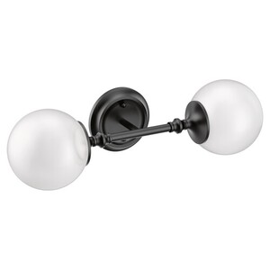 MYB0562BL Colinet 2 Bulb Bathroom Lighting - Matte Black