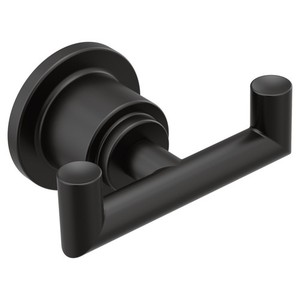 MYB0803BL Arris Robe Hook Bathroom Accessory - Matte Black