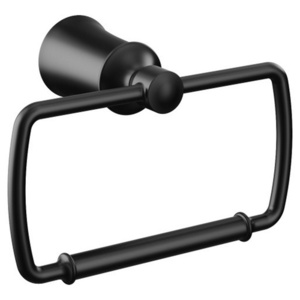 MYB2186BL Dartmoor Towel Ring Bathroom Accessory - Matte Black