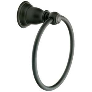 MYB5486WR Kingsley Towel Ring Bathroom Accessory - Wrought Iron