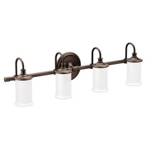 MYB6464ORB Belfield 4 or More Bulb Bathroom Lighting - Oil Rubbed Bronze