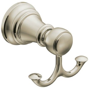 MYB8403NL Weymouth Robe Hook Bathroom Accessory - Polished Nickel