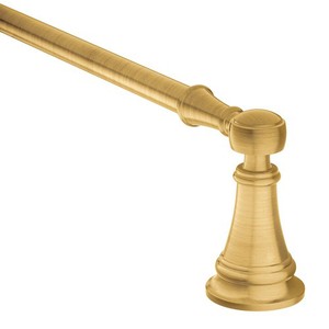 MYB8424BG Weymouth Towel Bar Bathroom Accessory - Brushed Gold