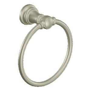 MYB8486BN Weymouth Towel Ring Bathroom Accessory - Brushed Nickel