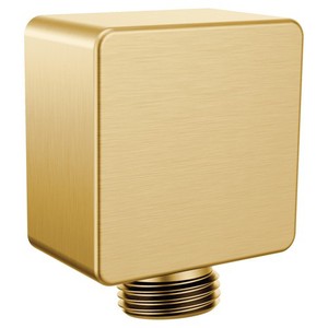 MA721BG Basic Wall Supply Elbow Shower Accessory - Brushed Gold MA721BG Basic Wall Supply Elbow Shower Accessory - Brushed Gold