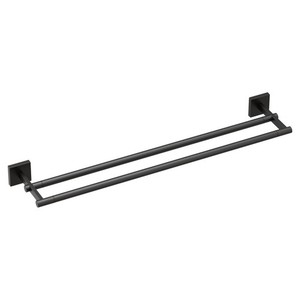 MBP1822BL Triva Towel Bar Bathroom Accessory - Matte Black MBP1822BL Triva Towel Bar Bathroom Accessory - Matte Black