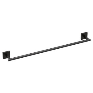 MBP1824BL Triva Towel Bar Bathroom Accessory - Matte Black MBP1824BL Triva Towel Bar Bathroom Accessory - Matte Black