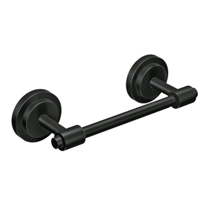 MDN0708BL Iso Paper Holder Bathroom Accessory - Matte Black MDN0708BL Iso Paper Holder Bathroom Accessory - Matte Black