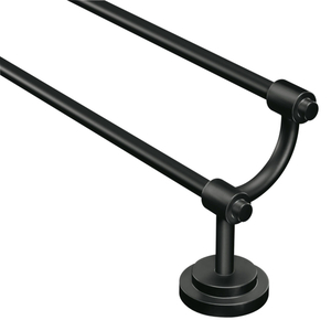 MDN0722BL Iso Towel Bar Bathroom Accessory - Matte Black MDN0722BL Iso Towel Bar Bathroom Accessory - Matte Black